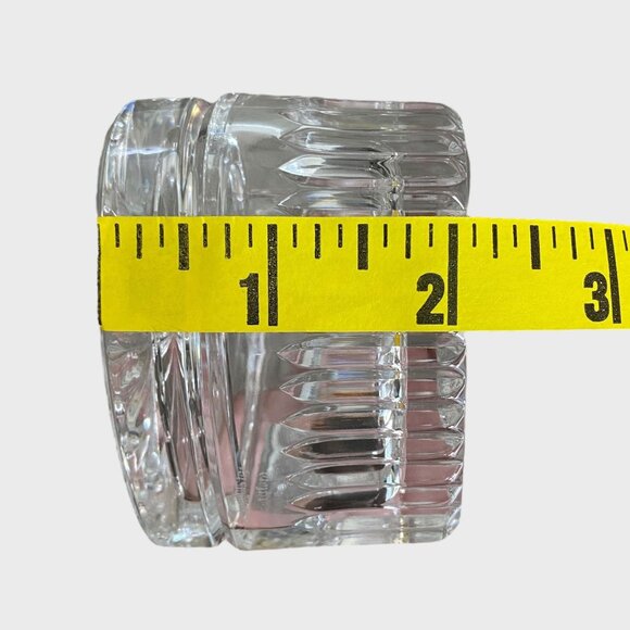 Marquis Waterford Crystal Covered Heart Box 3'' Jewelry Trinkets New Opened Box - Picture 14 of 14
